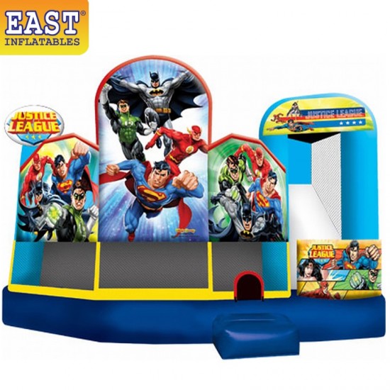 Justice League Bounce House Combo Justice League Bounce House Combo