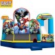 Justice League Bounce House Combo Justice League Bounce House Combo