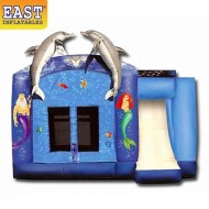 Dolphin Combo Bounce House Dolphin Combo Bounce House