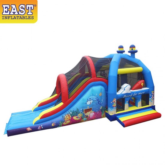 Sea Jumping Castle With Slide Sea Jumping Castle With Slide