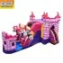 Princess Carriage With Horses Bounce House