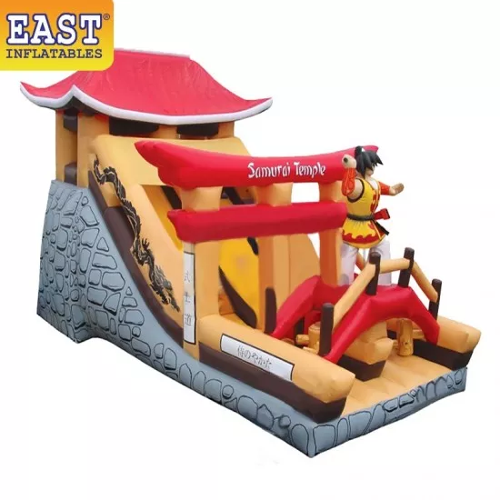 Samurai Temple Inflatable Slide, Samurai Temple Inflatable Slide ...