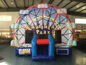 Bouncy castle sliding cloth is just an ordinary PVC material?