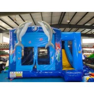Dolphin Combo Bounce House Dolphin Combo Bounce House