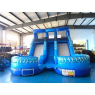 Double Water Slide Inflatable Double Water Slide Inflatable
