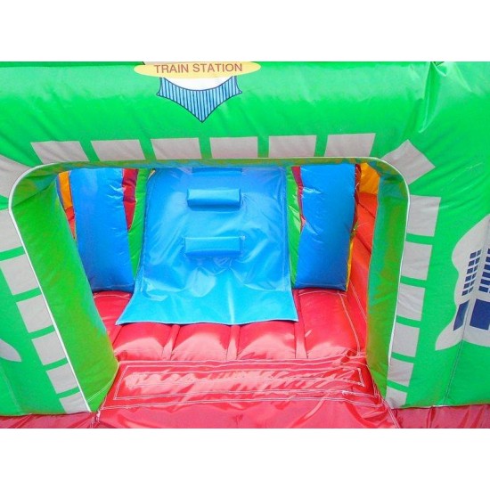 Fun Express Train Station Inflatable Fun Express Train Station Inflatable