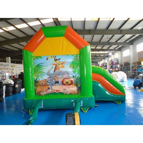 Jungle Inflatable Bouncy Slide Jungle Inflatable Bouncy Slide