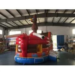 Pirate Ship Inflatable Slide