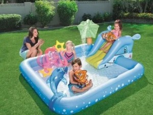 Can we use a water slide without water?