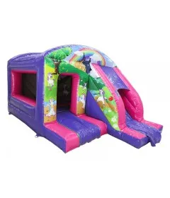 Jumping Castle With Slide For Sale